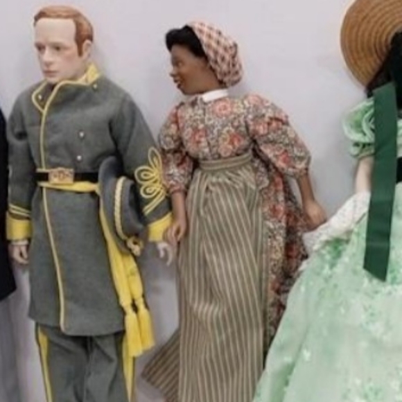 VERY RARE! GONE WITH THE WIND FRANKLIN MINT PORCELAIN PRISSY DOLL 19